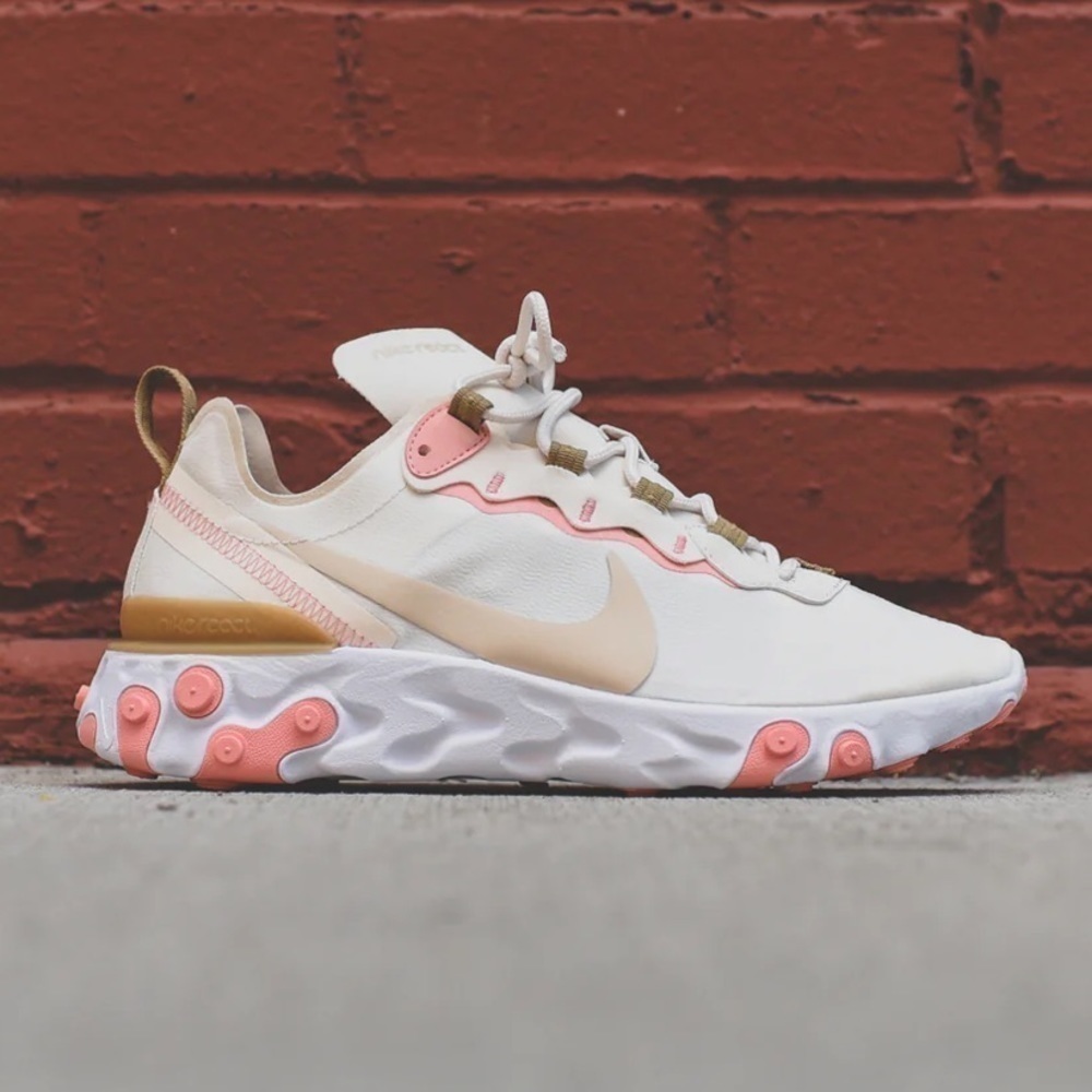 Nike Womens React Element 55 Phantom / Light Orewood
